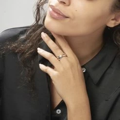 Histoire D'Or Bague Andrette Or Bicolore Diamant -Colliers Fantaisie Soldes B3DF2DW30P model0