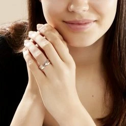 Histoire D'Or Bague Andrette Or Bicolore Diamant -Colliers Fantaisie Soldes B3DF2DW30R model0