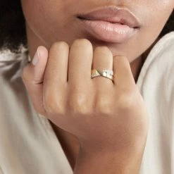 Histoire D'Or Bague Sakura Or Bicolore Diamant -Colliers Fantaisie Soldes B3DF2DW38Y model1