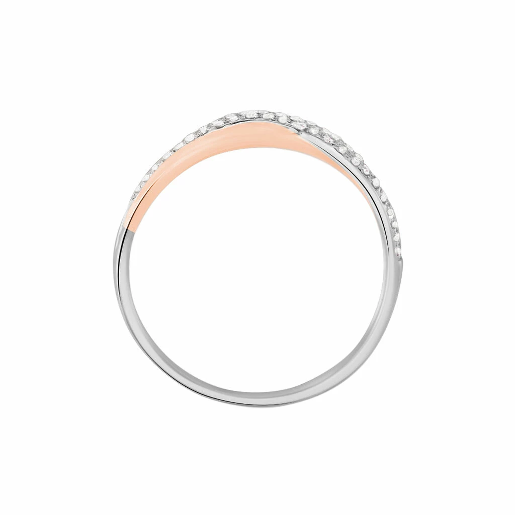 Histoire D'Or Bague Nene Or Bicolore Diamant 3 Histoire D'Or Bague Nene Or Bicolore Diamant – Image 3