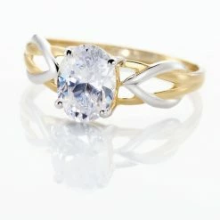 Histoire D'Or Bague Or Bicolore Kolleen Oxyde De Zirconium 9 Histoire D'Or Bague Or Bicolore Kolleen Oxyde De Zirconium -Colliers Fantaisie Soldes B3DF2ZW0RD view3