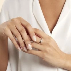 Histoire D'Or Bague Alix Or Tricolore Diamant -Colliers Fantaisie Soldes B3DF3DW17O model0