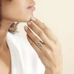 Histoire D'Or Bague Exauce Or Tricolore Diamant -Colliers Fantaisie Soldes B3DF3DW2HT model0