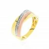 Histoire D'Or Bague Rosabella Or Tricolore Diamant