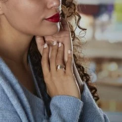 Histoire D'Or Bague Or Tricolore Dionyse Oxydes De Zirconium -Colliers Fantaisie Soldes B3DF3ZW0MP model0