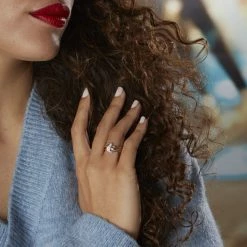 Histoire D'Or Bague Or Tricolore Dionyse Oxydes De Zirconium -Colliers Fantaisie Soldes B3DF3ZW0MP model1