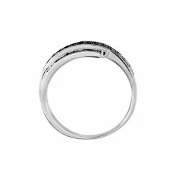 Histoire D'Or Bague Heldea Or Blanc Diamant -Colliers Fantaisie Soldes B3DFBDD022 view2