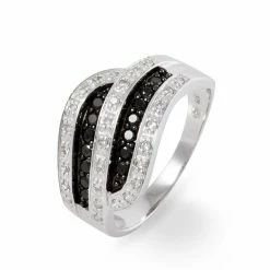 Histoire D'Or Bague Candela Or Blanc Diamant