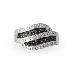 Histoire D'Or Bague Candela Or Blanc Diamant -Colliers Fantaisie Soldes B3DFBDD076 view2