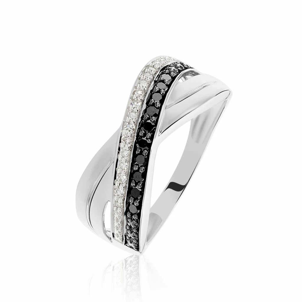Histoire D'Or Bague Martika Or Blanc Diamant 1 Histoire D'Or Bague Martika Or Blanc Diamant