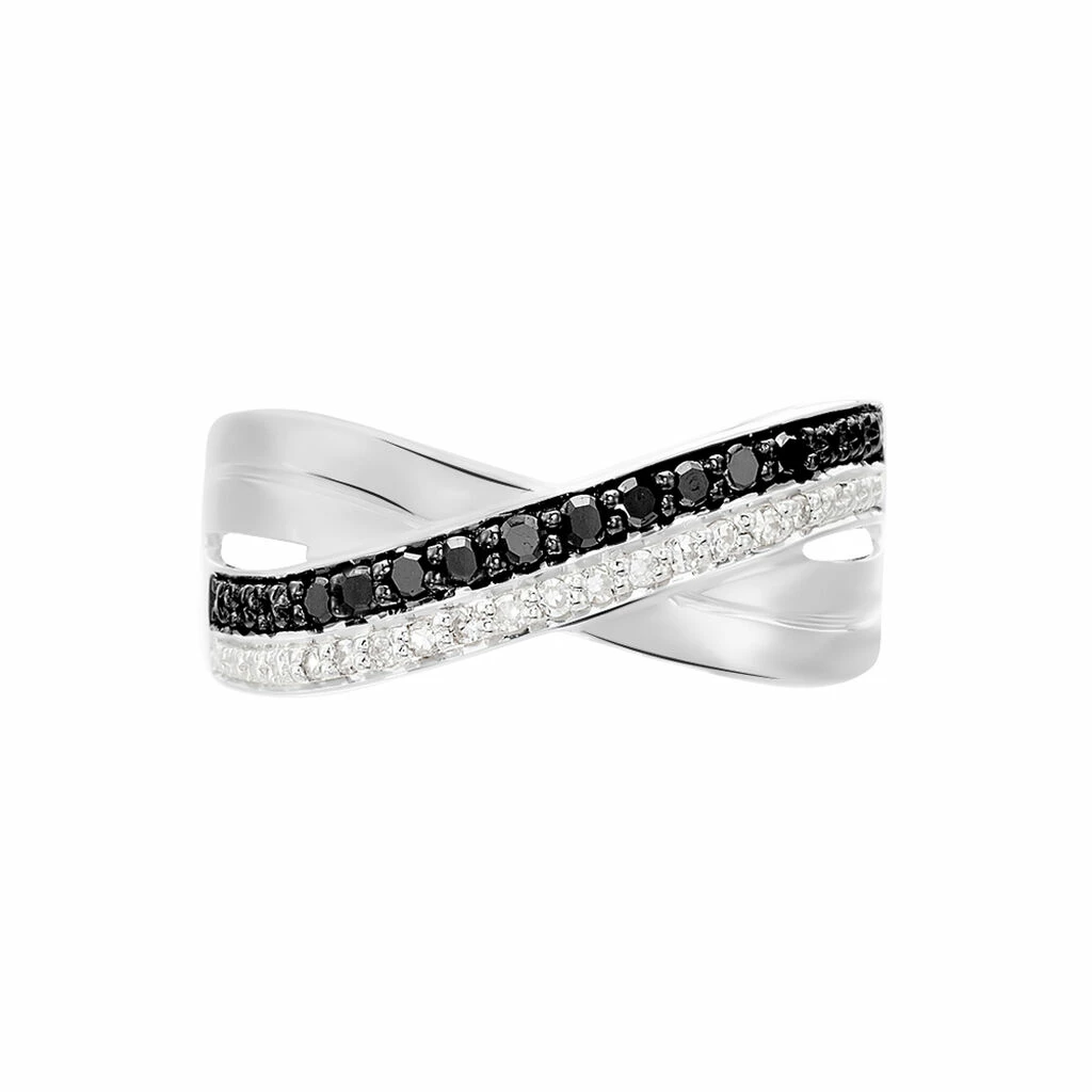 Histoire D'Or Bague Martika Or Blanc Diamant 2 Histoire D'Or Bague Martika Or Blanc Diamant – Image 2