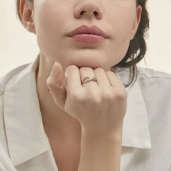 Histoire D'Or Bague Rejane Or Blanc Diamant 9 Histoire D'Or Bague Rejane Or Blanc Diamant -Colliers Fantaisie Soldes B3DFBDD220 model1