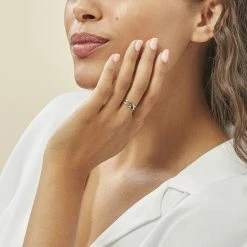 Histoire D'Or Bague Aline Or Blanc Diamant 6 Histoire D'Or Bague Aline Or Blanc Diamant -Colliers Fantaisie Soldes B3DFBDD245 model0