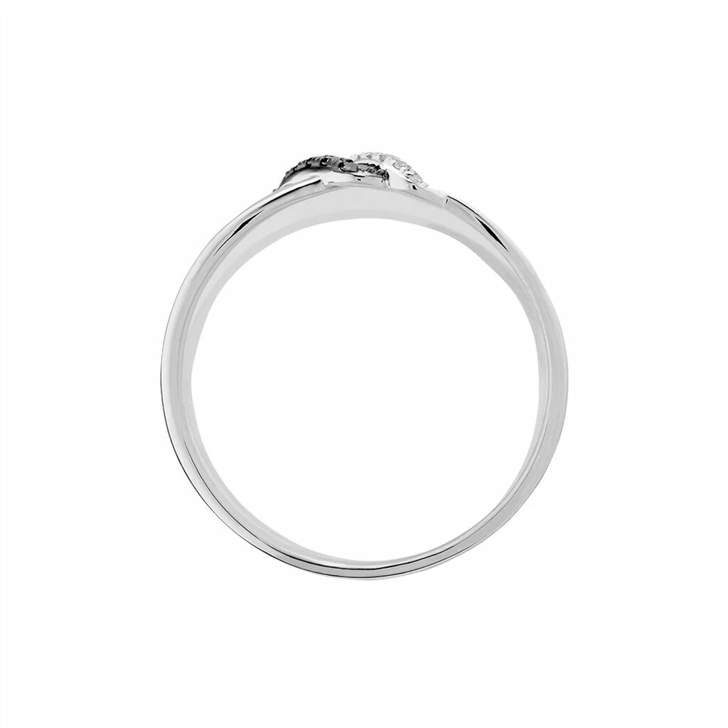 Histoire D'Or Bague Aline Or Blanc Diamant 2 Histoire D'Or Bague Aline Or Blanc Diamant – Image 2