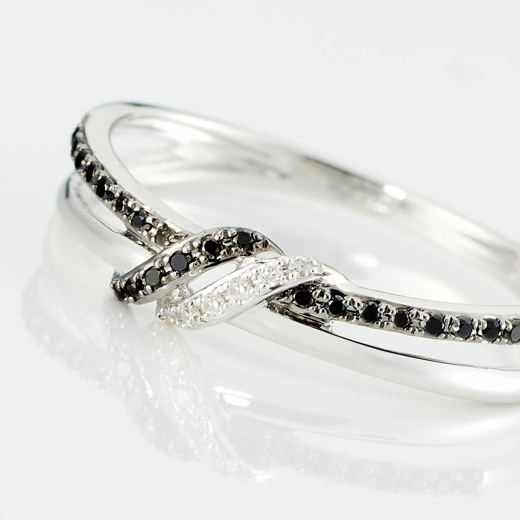 Histoire D'Or Bague Marina Or Blanc Diamant 4 Histoire D'Or Bague Marina Or Blanc Diamant – Image 4