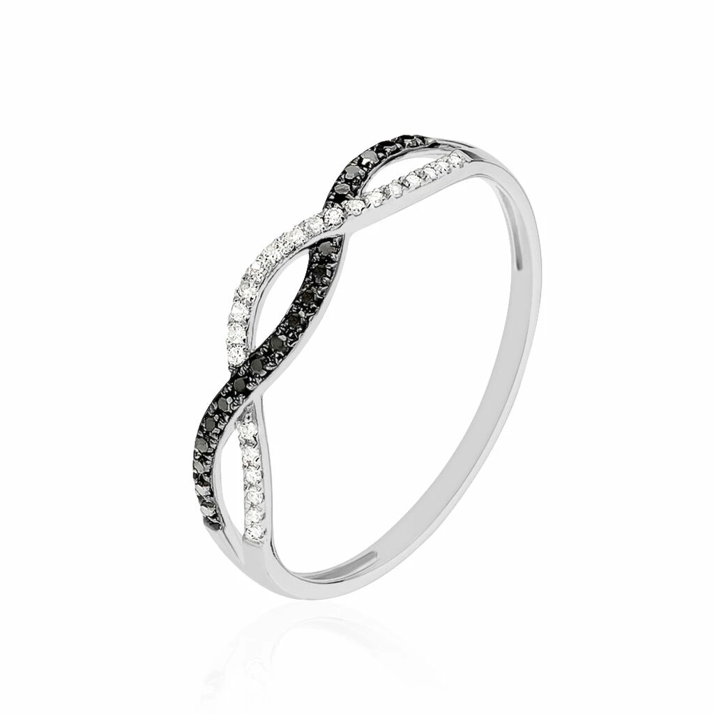 Histoire D'Or Bague Lilybeth Or Blanc Diamant 1 Histoire D'Or Bague Lilybeth Or Blanc Diamant