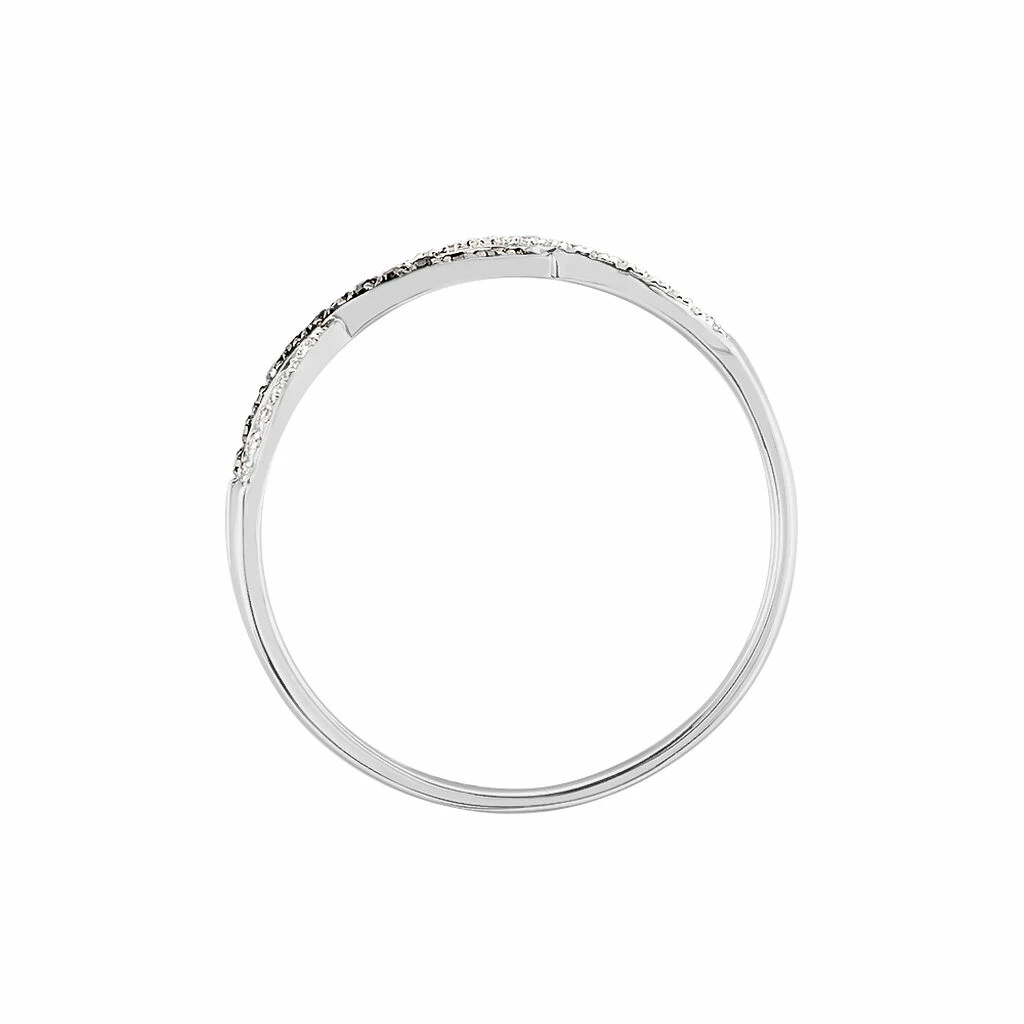 Histoire D'Or Bague Lilybeth Or Blanc Diamant 3 Histoire D'Or Bague Lilybeth Or Blanc Diamant – Image 3
