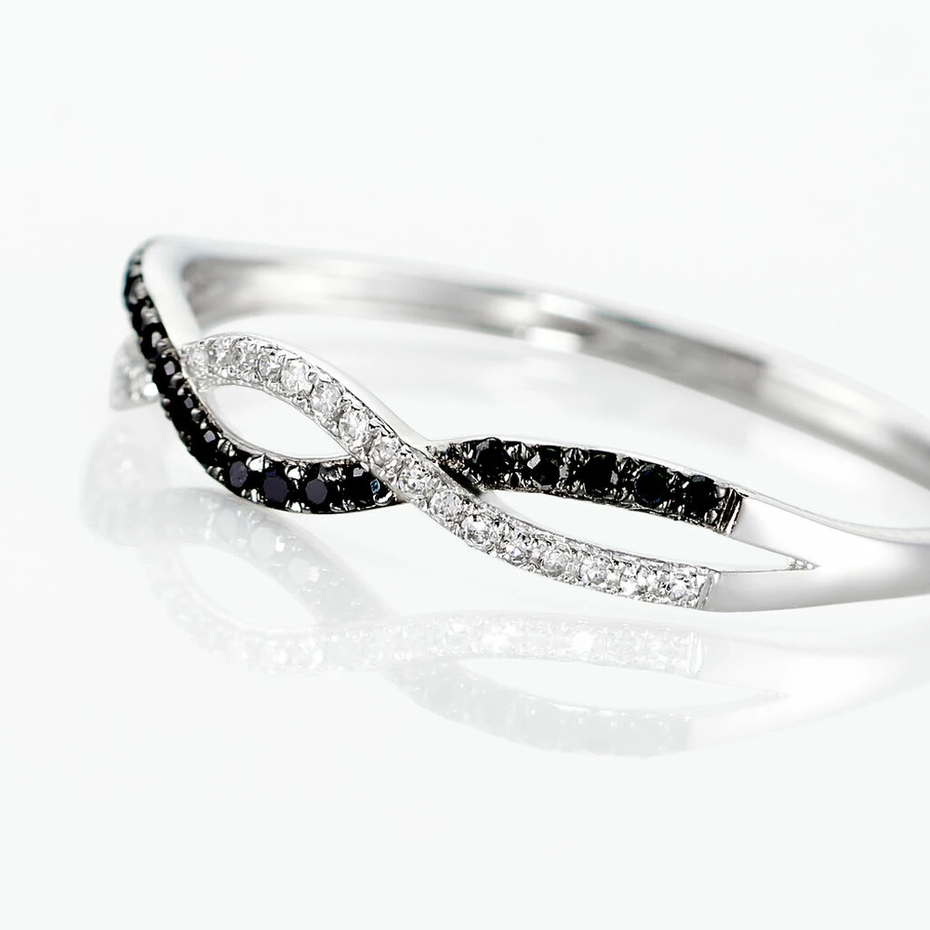 Histoire D'Or Bague Lilybeth Or Blanc Diamant 4 Histoire D'Or Bague Lilybeth Or Blanc Diamant – Image 4