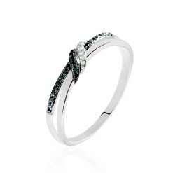 Histoire D'Or Bague Marina Or Blanc Diamant