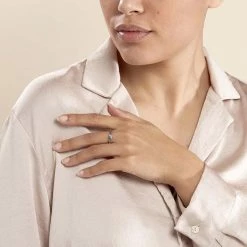 Histoire D'Or Bague Marina Or Blanc Diamant -Colliers Fantaisie Soldes B3DFBDD365 model0