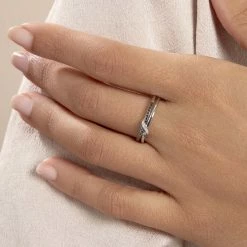 Histoire D'Or Bague Marina Or Blanc Diamant -Colliers Fantaisie Soldes B3DFBDD365 model1