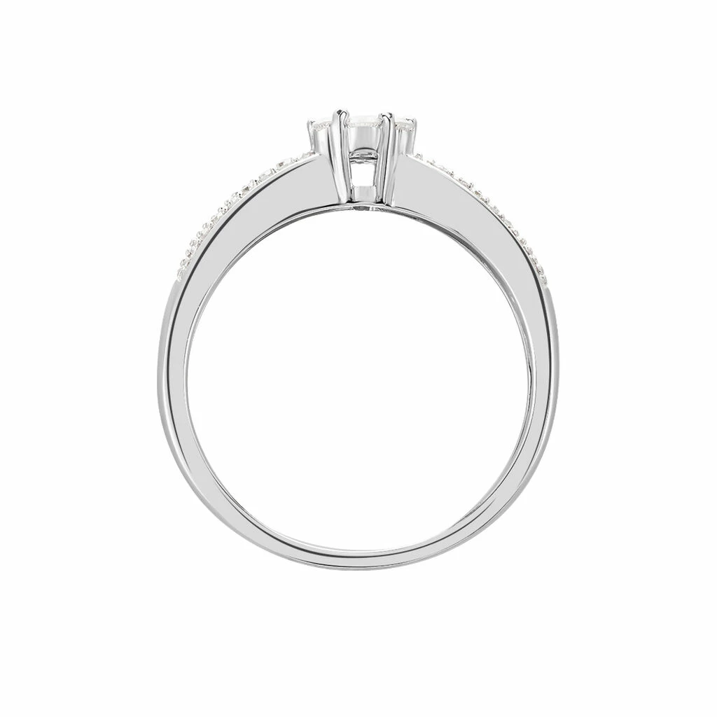 Histoire D'Or Bague Praya Or Blanc Diamant 3 Histoire D'Or Bague Praya Or Blanc Diamant – Image 3