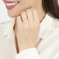 Histoire D'Or Bague Kuta Or Blanc Diamant 9 Histoire D'Or Bague Kuta Or Blanc Diamant -Colliers Fantaisie Soldes B3DFBDW05U model0