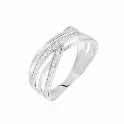 Histoire D'Or Bague Emmaline Or Blanc Diamant
