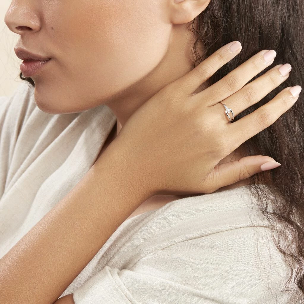 Histoire D'Or Bague Cyranna Or Blanc Diamant 4 Histoire D'Or Bague Cyranna Or Blanc Diamant – Image 4