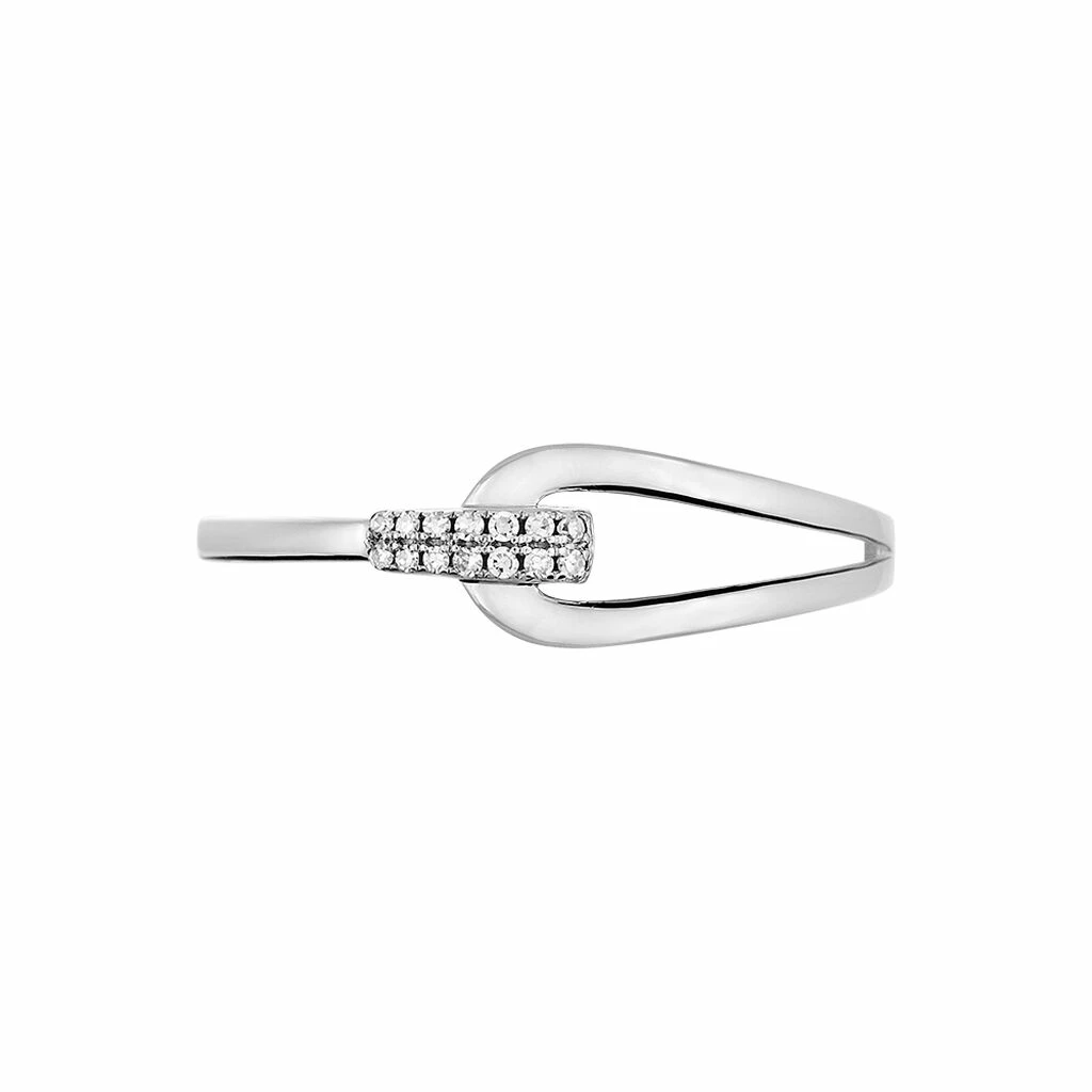 Histoire D'Or Bague Cyranna Or Blanc Diamant 2 Histoire D'Or Bague Cyranna Or Blanc Diamant – Image 2