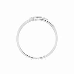 Histoire D'Or Bague Abbie Or Blanc Diamant -Colliers Fantaisie Soldes B3DFBDW18M view2