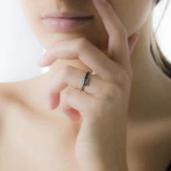 Histoire D'Or Bague Amelie Or Blanc Diamant -Colliers Fantaisie Soldes B3DFBDW1GD model0