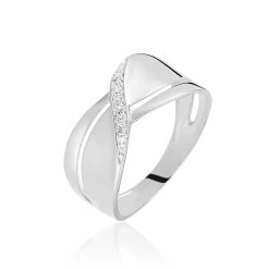 Histoire D'Or Bague Camomille Or Blanc Diamant