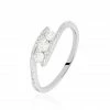 Histoire D'Or Bague Eternite Or Blanc Diamant