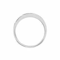 Histoire D'Or Bague Eternite Or Blanc Diamant -Colliers Fantaisie Soldes B3DFBDW287 view2