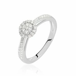 Histoire D'Or Bague Liah Or Blanc Diamant