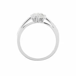 Histoire D'Or Bague Liah Or Blanc Diamant -Colliers Fantaisie Soldes B3DFBDW2HS view2