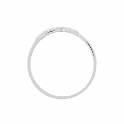 Histoire D'Or Bague Danilana Or Blanc Diamant 5 Histoire D'Or Bague Danilana Or Blanc Diamant -Colliers Fantaisie Soldes B3DFBDW2U3 view2