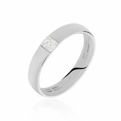 Histoire D'Or Bague Hajila Or Blanc Diamant
