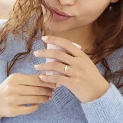 Histoire D'Or Bague Sabine Or Blanc Diamant -Colliers Fantaisie Soldes B3DFBDW2YB model0