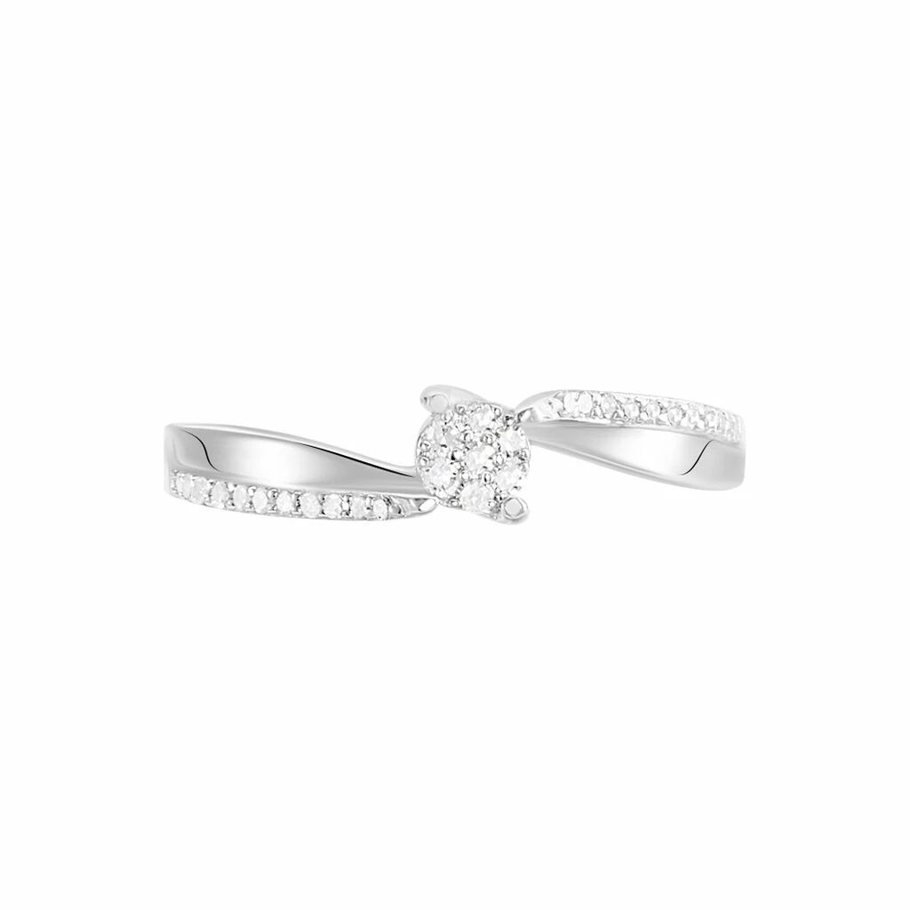 Histoire D'Or Bague Callysta Or Blanc Diamant 2 Histoire D'Or Bague Callysta Or Blanc Diamant – Image 2