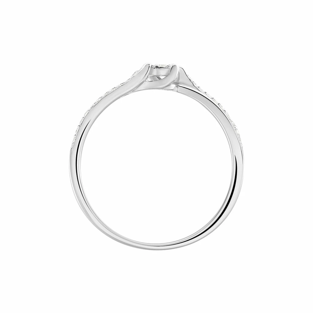 Histoire D'Or Bague Callysta Or Blanc Diamant 3 Histoire D'Or Bague Callysta Or Blanc Diamant – Image 3