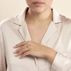 Histoire D'Or Bague Praya Or Blanc Diamant -Colliers Fantaisie Soldes B3DFBDW3ML model0