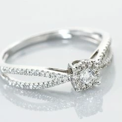 Histoire D'Or Bague Orphee Or Blanc Diamant 8 Histoire D'Or Bague Orphee Or Blanc Diamant -Colliers Fantaisie Soldes B3DFBDW3MN view3