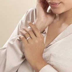 Histoire D'Or Bague Hajila Or Blanc Diamant 8 Histoire D'Or Bague Hajila Or Blanc Diamant -Colliers Fantaisie Soldes B3DFBDW3N8 model0