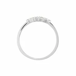 Histoire D'Or Bague Talna Or Blanc Diamant -Colliers Fantaisie Soldes B3DFBDW3PV view2
