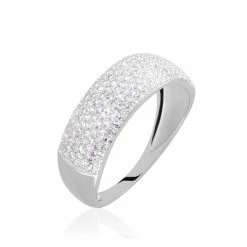 Histoire D'Or Bague Charlotte Or Blanc Diamant