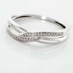 Histoire D'Or Bague Ilariane Or Blanc Diamant 9 Histoire D'Or Bague Ilariane Or Blanc Diamant -Colliers Fantaisie Soldes B3DFBDW3WC view3