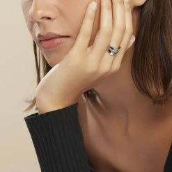 Histoire D'Or Bague Or Blanc Kristiina Diamants -Colliers Fantaisie Soldes B3DFBDW4AV model0