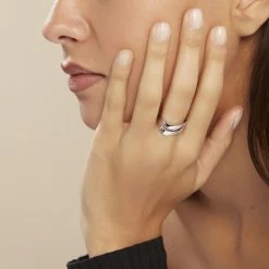 Histoire D'Or Bague Or Blanc Kristiina Diamants -Colliers Fantaisie Soldes B3DFBDW4AV model1